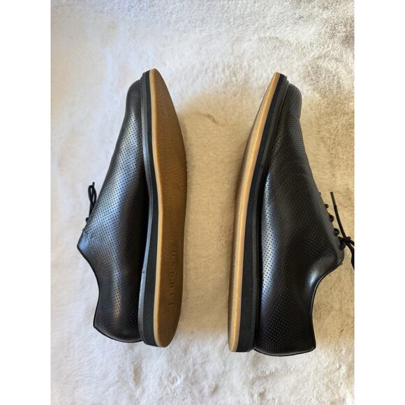 NO BULL DRESS SHOES MENS 11.5 WOMENS 13 BLACK LEATHER $199 - Picture 7 of 9